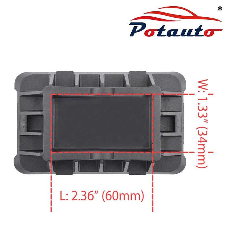 Potauto Upgraded 51717189259 Car Jack Lift Pad Puck Support Compatible with BMW X3 X4 X5 X6 F25 F26 E70 F15 F16 F85 F86 Series - Image 4